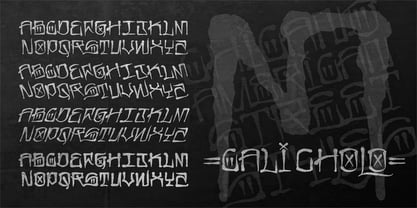 CaliCholo Graffiti Font Poster 3