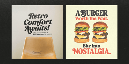 Aveburg Grande Font Poster 9