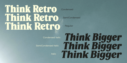 Aveburg Grande Font Poster 4