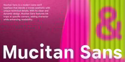 Mucitan Sans Variable Font Poster 1