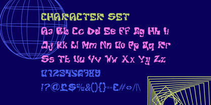 Water Stain Font Poster 5