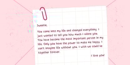 Lovely Sugar Font Poster 3