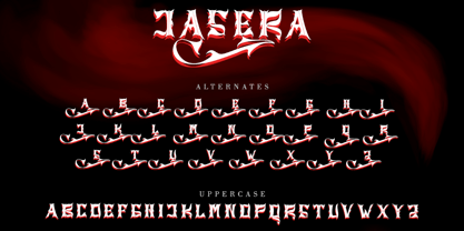 Jasera Font Poster 7