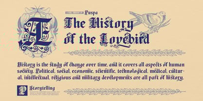 Black Kiyrand Font Poster 4