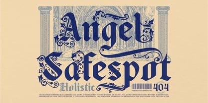 Black Kiyrand Font Poster 9