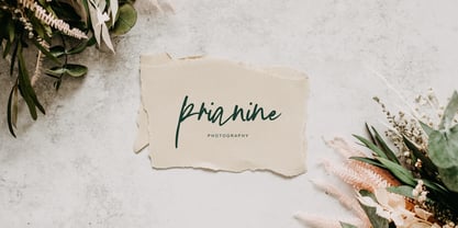 Gendras Signature Font Poster 9