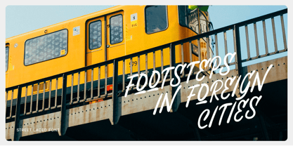 Street Laced Font Poster 6
