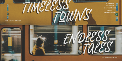 Street Laced Font Poster 9