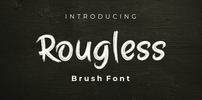 Rougless Font Poster 1