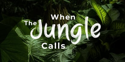 Rougless Font Poster 3