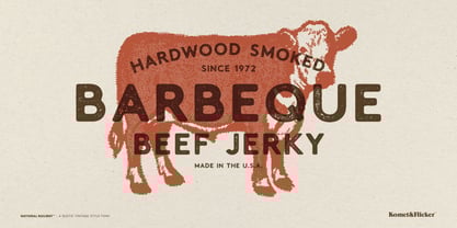 National Railway Font Poster 8