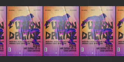 Prisma Motion Font Poster 3