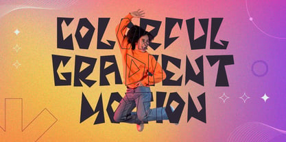 Prisma Motion Font Poster 2