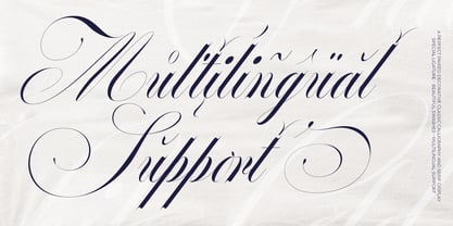 White Cold Font Poster 4