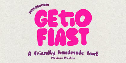 MC Getio Fiast Font Poster 1