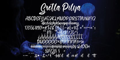 Gretla Pilya Font Poster 7