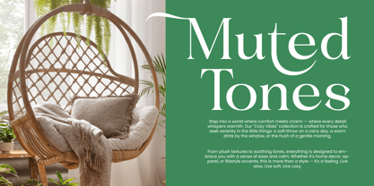 Blush Honey Font Poster 6