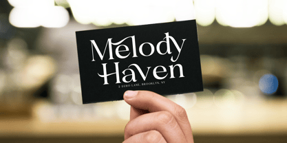 Blush Honey Font Poster 2