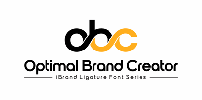 Ibrand Ligature Font Poster 3