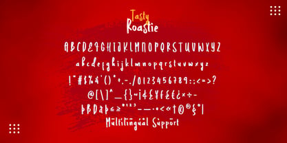 Tasty Roastie Font Poster 11