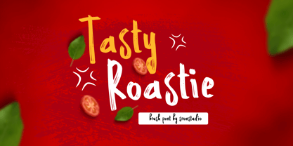 Tasty Roastie Font Poster 1