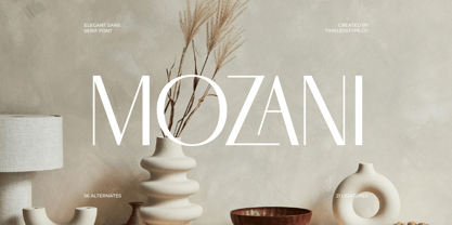 Mozani Font Poster 1
