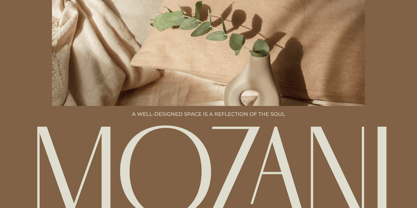 Mozani Font Poster 2