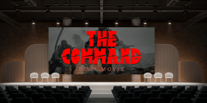 Black Althon Font Poster 6