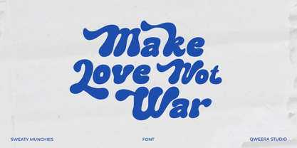 Sweaty Munchies Font Poster 3