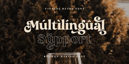Rodman Making Font Poster 13