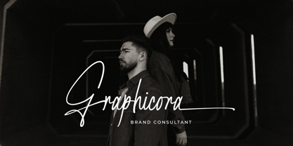 Handwritania Font Poster 4