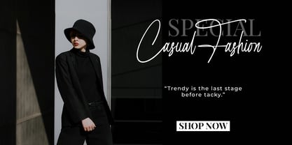 Handwritania Font Poster 3