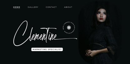 Handwritania Font Poster 6