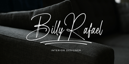 Handwritania Font Poster 5