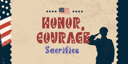 Christmas Soldier Font Poster 4