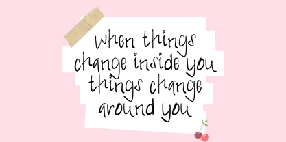 Happy Sketches Font Poster 5