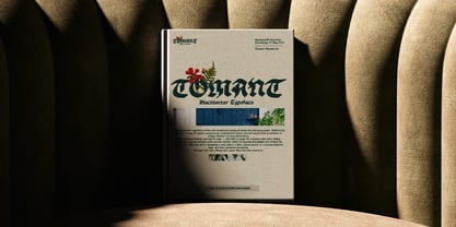 Tomant Blackletter Font Poster 6