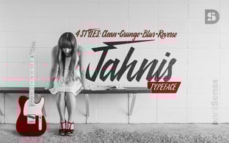 Jahnis Font Poster 1
