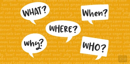 Juicy Gossip Font Poster 6