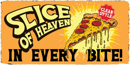 Holy Slice Font Poster 2