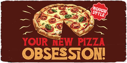 Holy Slice Font Poster 4