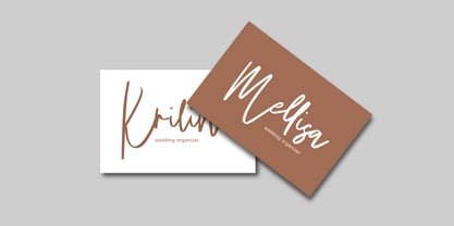 Fanidess Signature Brush Font Poster 10