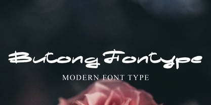 Butong Font Poster 1