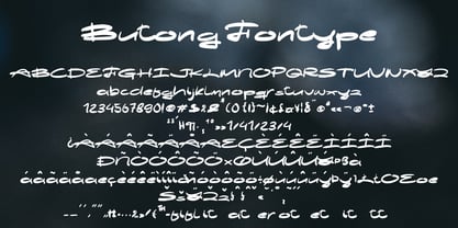 Butong Font Poster 7