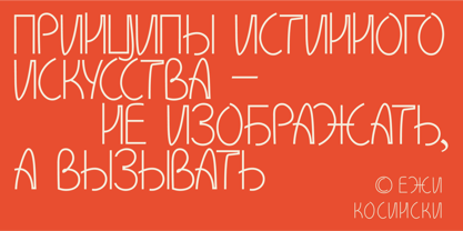 SK Dissentica Font Poster 10