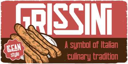 Grissini Font Poster 4