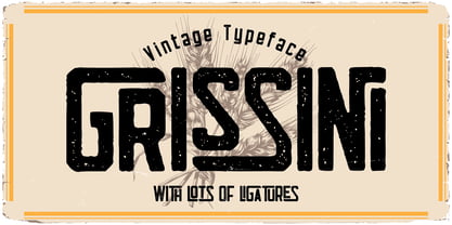 Grissini Font Poster 1