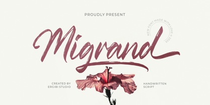 Migrand Font Poster 1