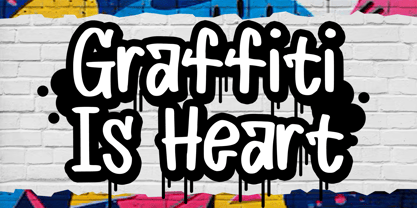 Woopsie Graffiti Font Poster 2