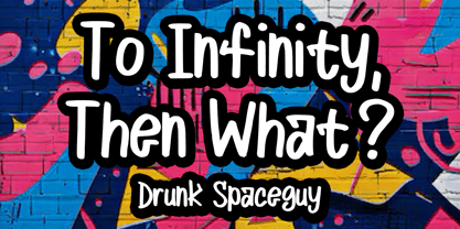 Woopsie Graffiti Font Poster 3